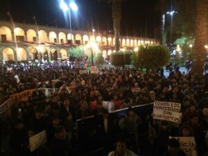 Arequipa: preparan segunda marcha nacional contra la corrupción