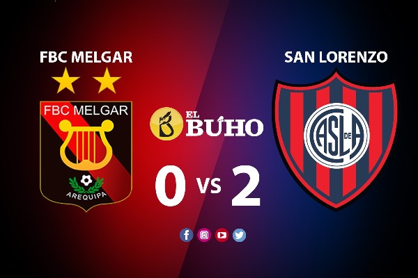 FBC Melgar cae ante San Lorenzo y ve complicarse sus opciones de avanzar en la Copa Libertadores