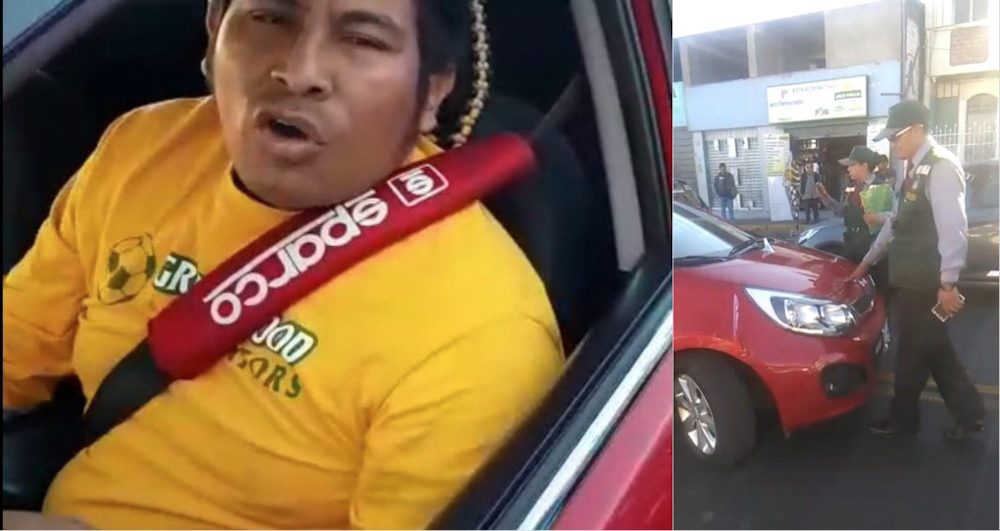 Arequipa taxista informal buscado atropelló dos inspectores de transportes