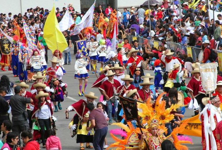 carnavales en Arequipa