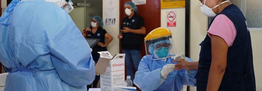 coronavirus en perú postas de salud