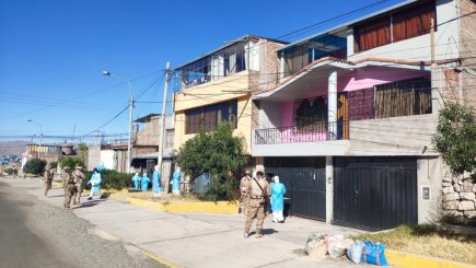 Arequipa: se identifican a 18 pacientes con coronavirus durante visitas domiciliarias
