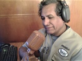 Hugo Condori periodista de Arequipa