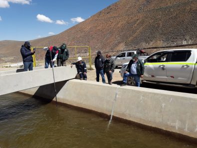 Arequipa: Valle de Tambo recibe descarga inicial de agua de Pasto Grande