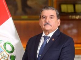 Fernando Aliaga , ministro del Interior