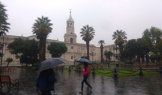 lluvias en Arequipa