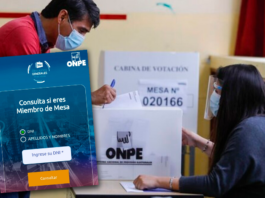 MIEMBRO DE MESA ELECCIONES 2021 PERU