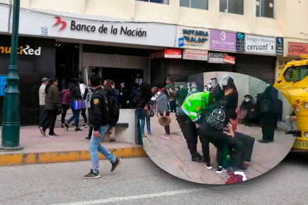 Falleció abuelito que hacía cola en Banco de la Nación de Huancayo (VIDEO)