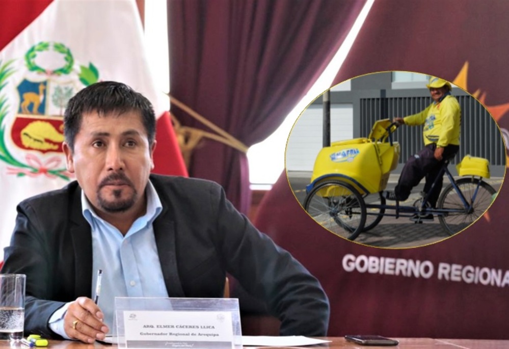 Gobernador de Arequipa, Elmer Cáceres Llica, sobre compra de vacunas contra covid-19.