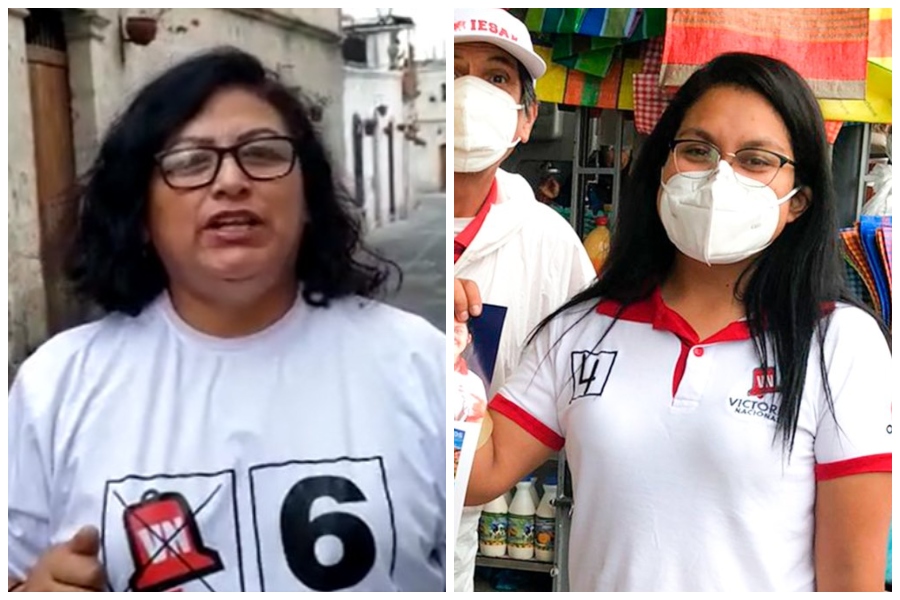Elecciones 2021: radiografía de los candidatos de Victoria Nacional por Arequipa: Orisha y María Eugenia