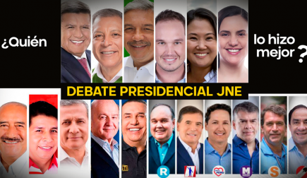 Debate presidencial: Enfrentamientos entre candidatos y pocas propuestas (VIDEO)