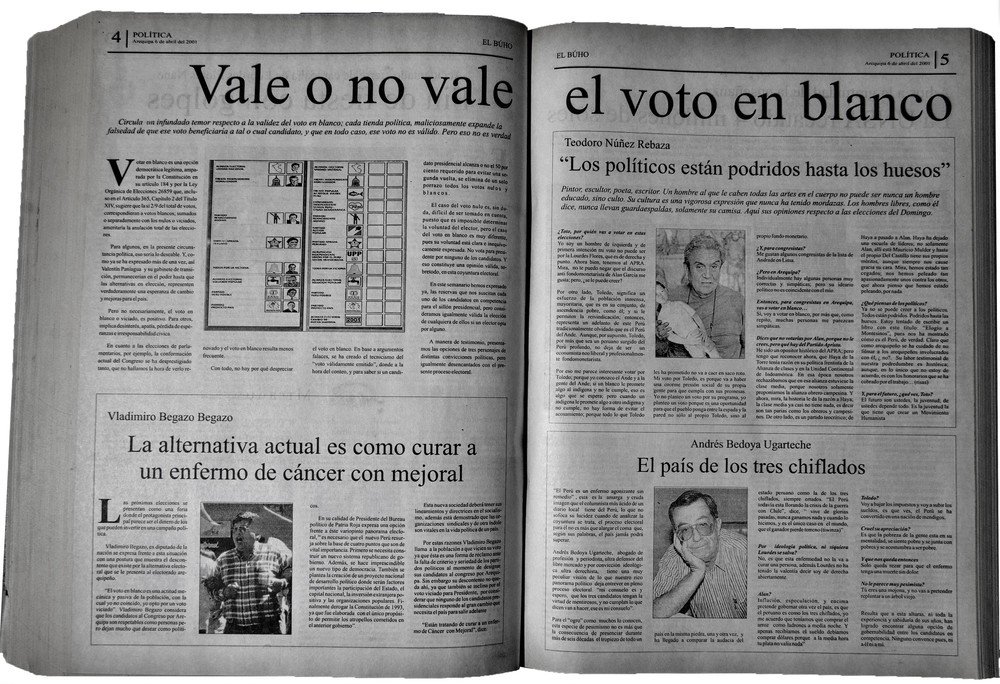 Elecciones 2001