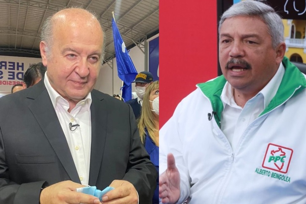 Candidatos en Elecciones 2021, a favor de Tía María (Arequipa).