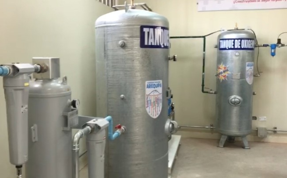 Arequipa: instalan planta de oxígeno en hospital de Aplao para pacientes covid-19