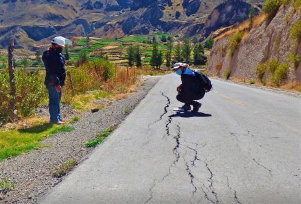 Arequipa: Canacota en riesgo de quedar incomunicado por deslizamientos