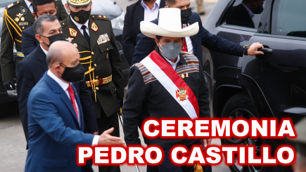 EN VIVO: Pedro Castillo es reconocido por las Fuerzas Armadas