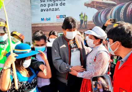 Evo Morales en Arequipa: “No hay que tener miedo”