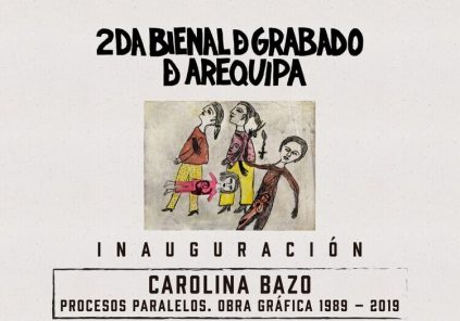Inauguran 2da Bienal de Grabado de Arequipa con muestra de artista Carolina Bazo