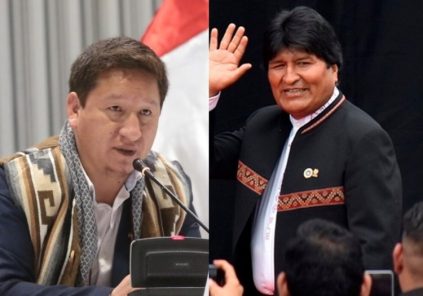Evo Morales y Guido Bellido llegan este sábado a Arequipa, para evento de Perú Libre