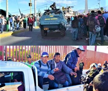 Arequipa: Denuncian detenciones arbitrarias durante protesta en el Gobierno Regional