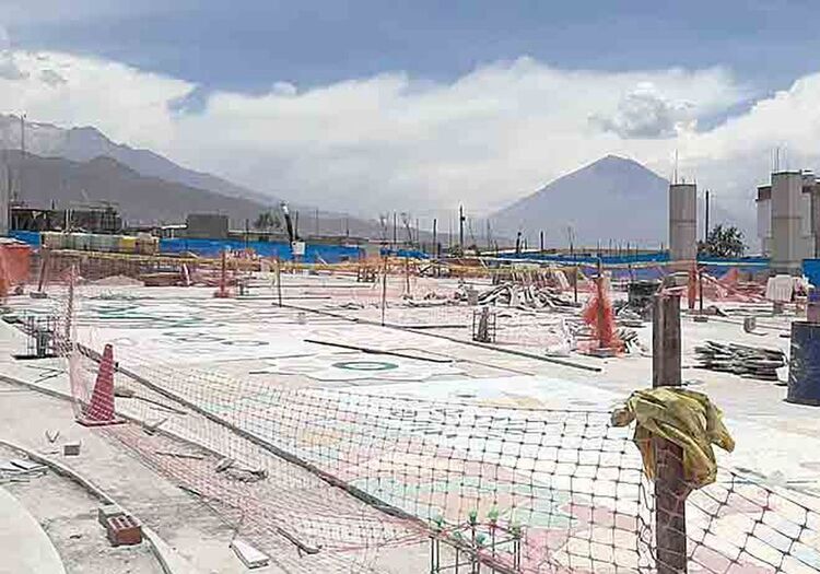 Arequipa: costo de plaza cívica en Jardín del Colca se duplicó a S/ 5 millones