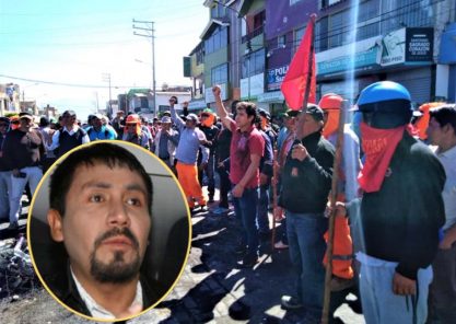 Construcción Civil: Continuará protesta a pesar que Cáceres Llica aceptó recontratar obreros