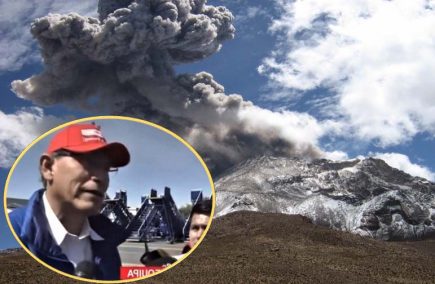 Volcán Ubinas: Presidente Vizcarra llega a Arequipa ante emergencia