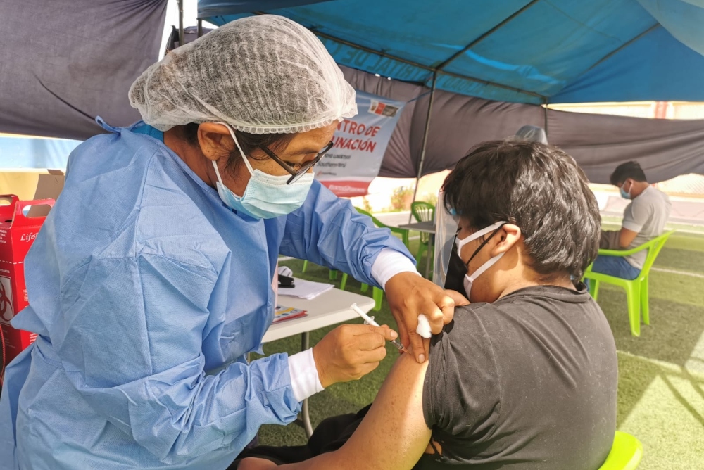 Arequipa: Vacunafest para aplicar 2° dosis a los mayores de 29 años en Camaná, Islay y Majes