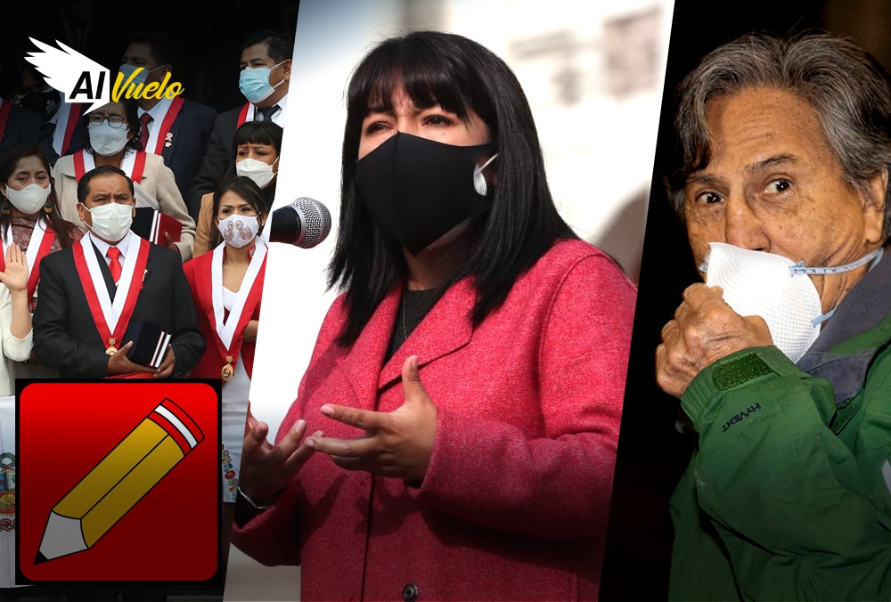 Mirtha Vásquez se reunió con bloque magisterial de Perú Libre |  Al Vuelo