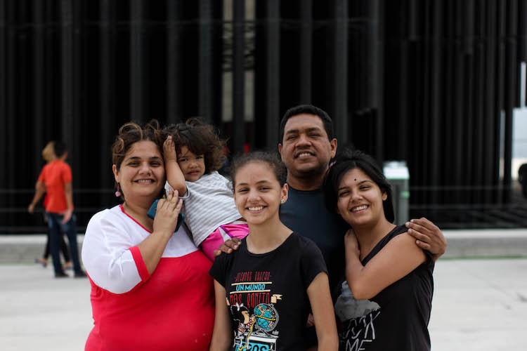 familia de un venezolano