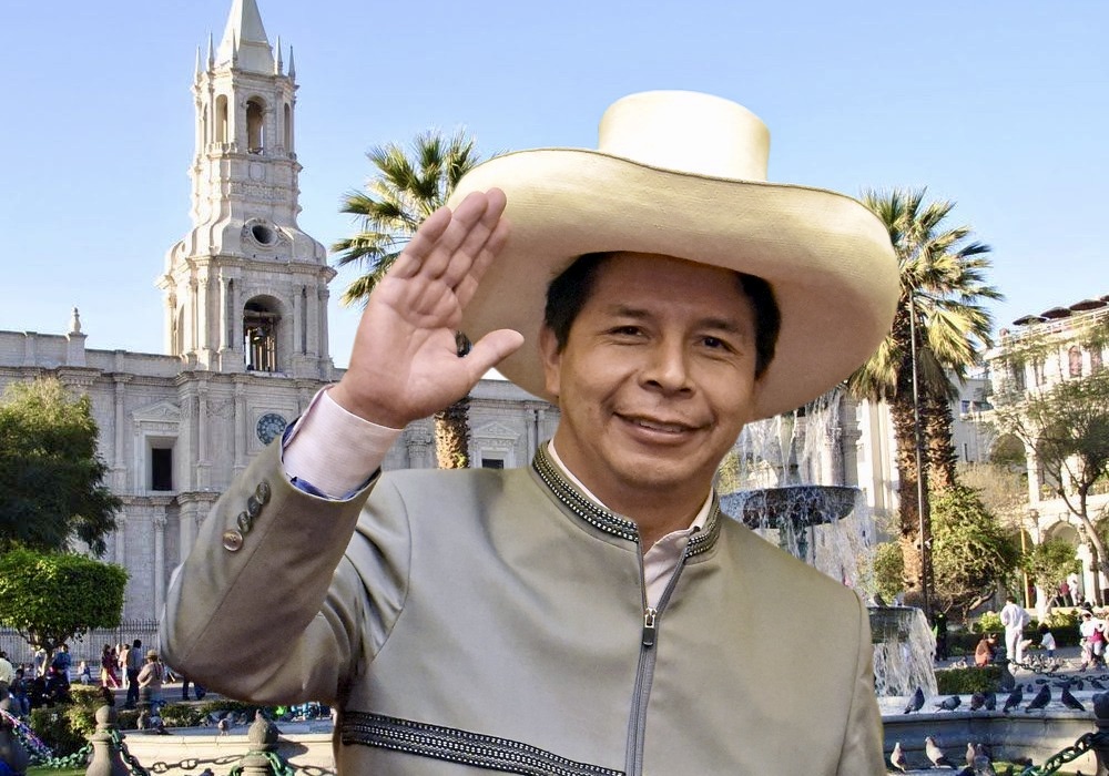 Pedro Castillo vuelve a Arequipa por primera vez desde que asumió el gobierno