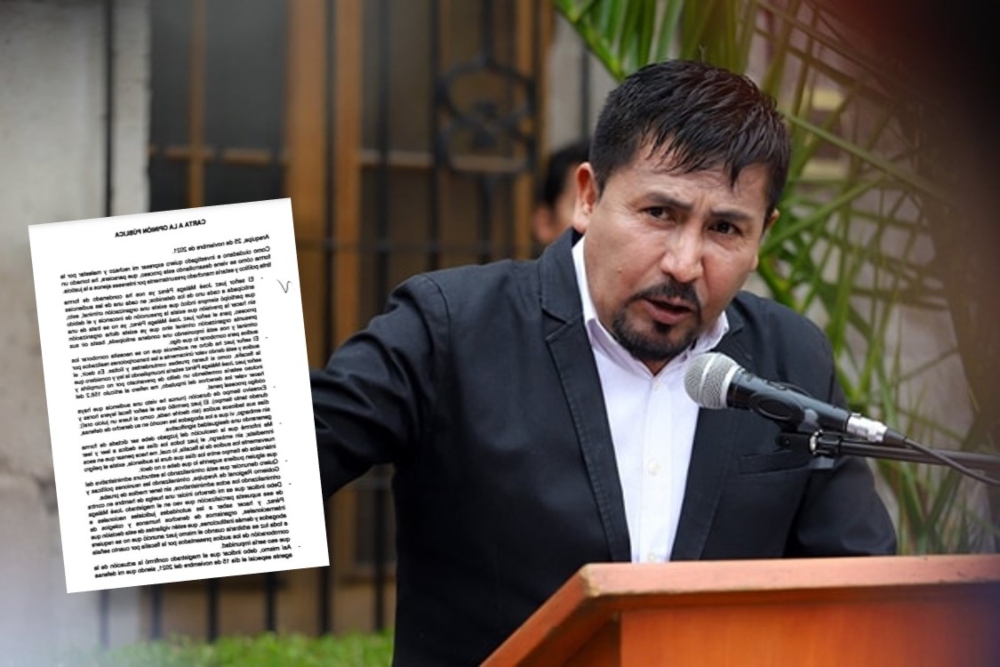Los hijos del cóndor: gobernador Elmer Cáceres Llica iniciará huelga de hambre