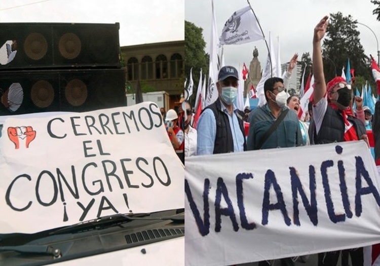 IEP: 68% de peruanos del Sur desaprueba que Congreso pida vacancia de Castillo