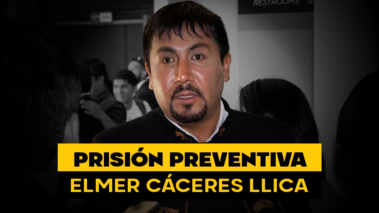 Elmer Cáceres Llica en audiencia de prisión preventiva | ‘Los hijos del cóndor’ | Arequipa