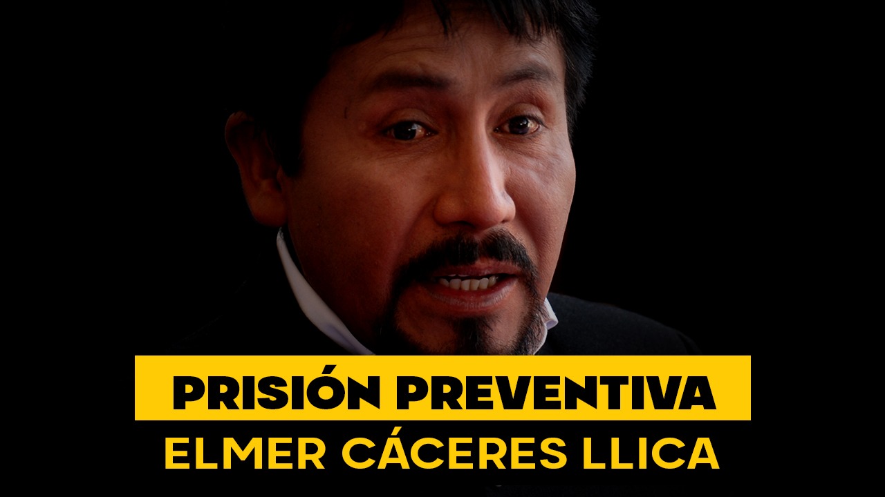 Elmer Cáceres Llica en audiencia final de pedido de prisión preventiva (VIDEO)