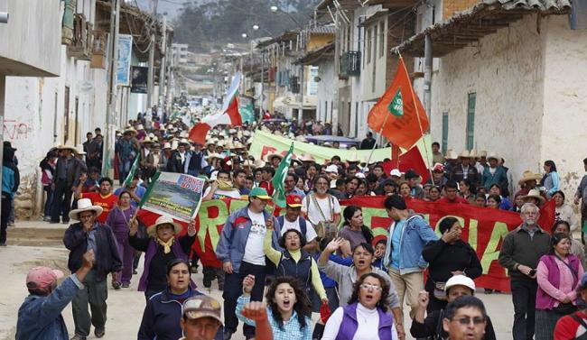 La conflictividad social en el Perú: un balance de cien días
