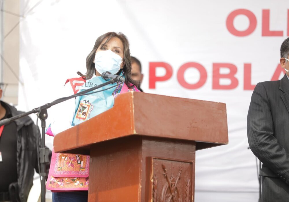 Dina Boluarte desde Arequipa: “Mi total lealtad al presidente Pedro Castillo” (VIDEO)