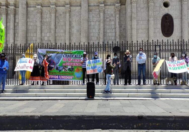 Arequipa: pobladores alertan que hidroeléctrica Ocoña “es un proyecto destructivo”