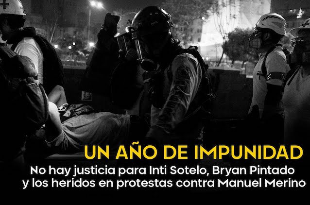 Un año de impunidad: no hay justicia para Inti Sotelo y  Bryan Pintado (VIDEO)