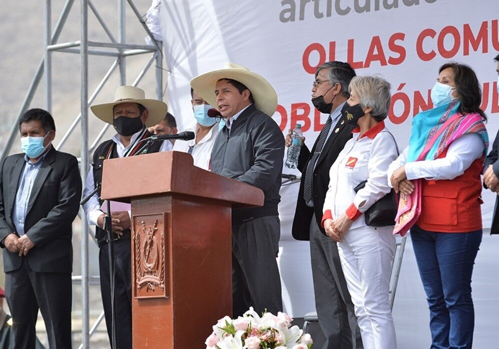 Pedro Castillo desde Arequipa: “Mineras deben darse respetando medio ambiente” (VIDEO)