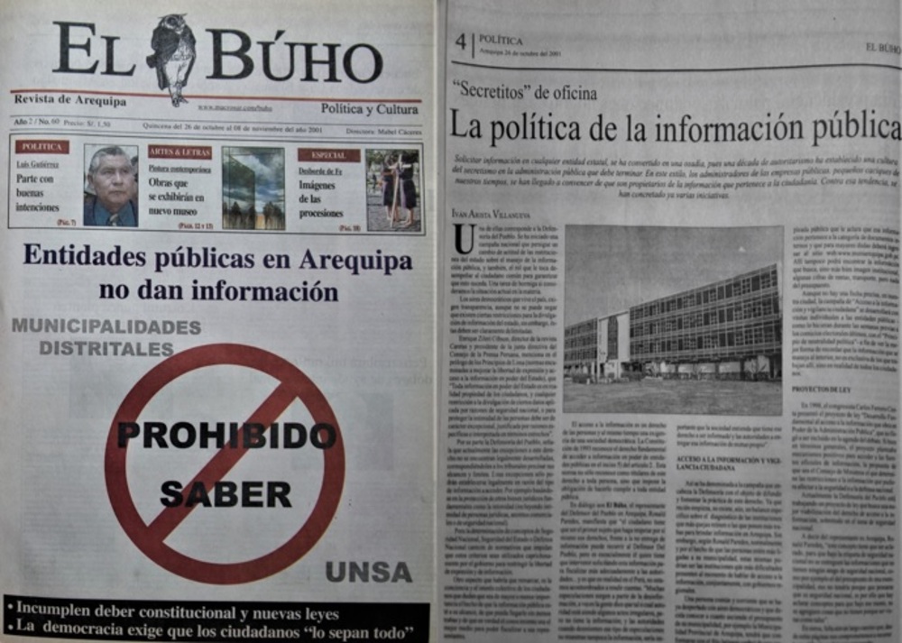 #Hace20Años 'Secretitos' de oficina: la política de la información pública