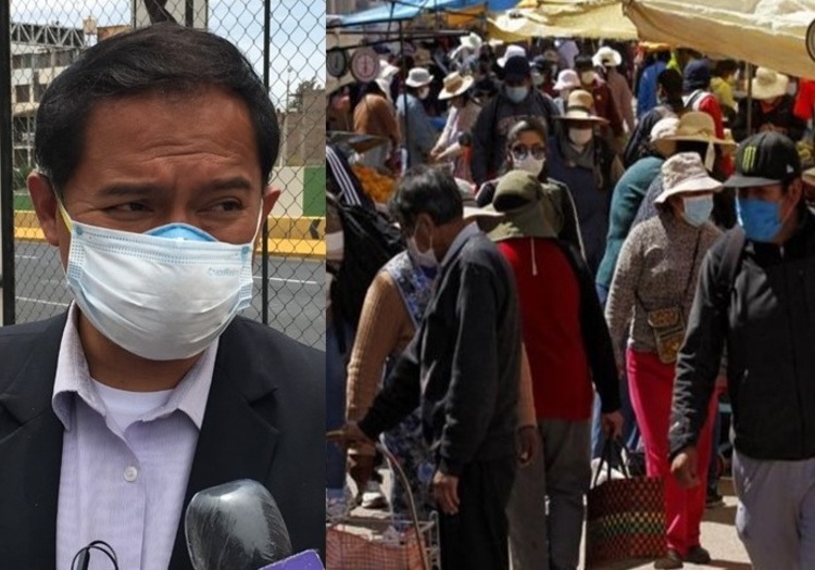 Tercera ola llegará a Arequipa “por descuido de la gente” afirma director del Honorio Delgado