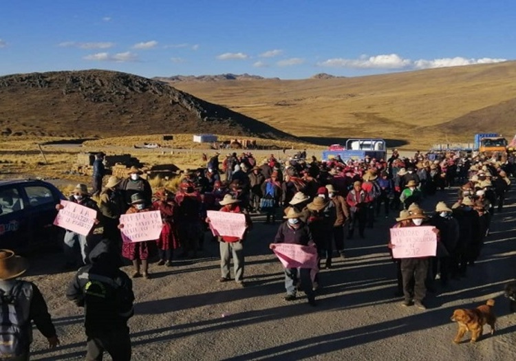 Comuneros esperan se abra nuevamente mesa de diálogo con minera Las Bambas