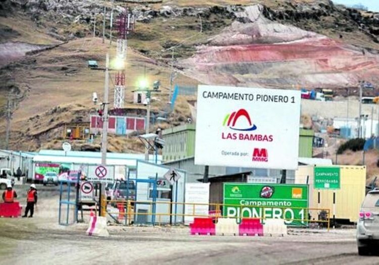 ¿Por qué la minera Las Bambas anuncia la suspensión de producción en la mina?