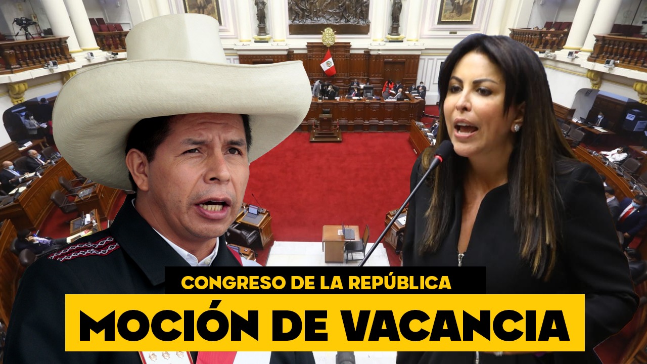 EN VIVO: Debate de moción de vacancia contra Pedro Castillo en el Congreso