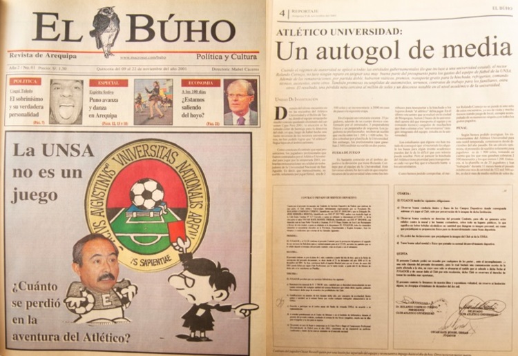 Hace 20 años: Atlético Universidad, un autogol de media cancha