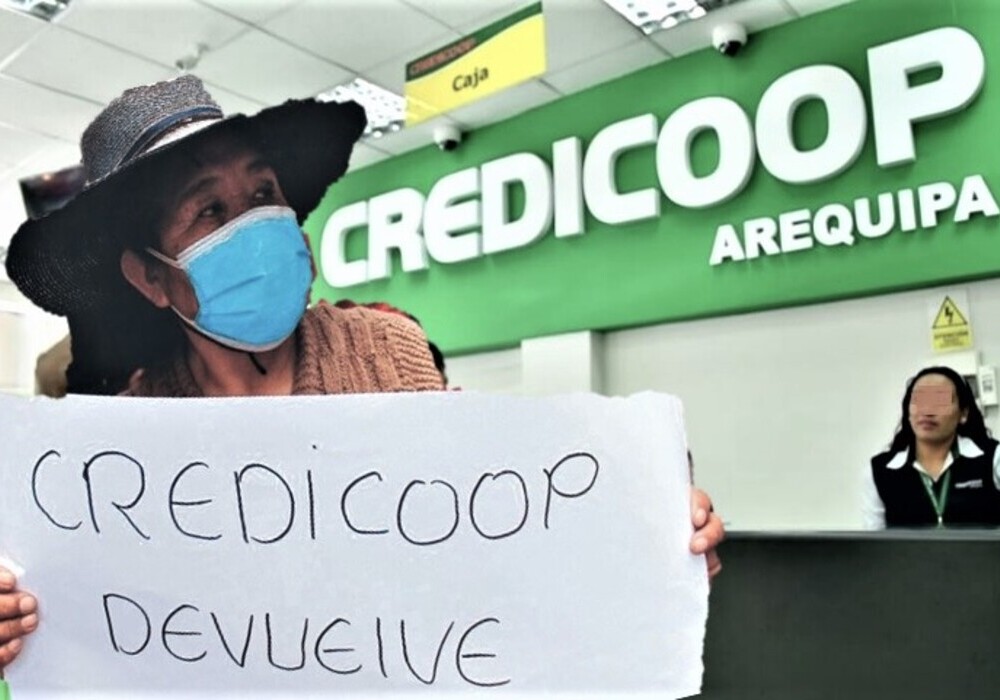 Cooperativa Credicoop Arequipa desapareció S/ 200 millones, SBS los investiga.
