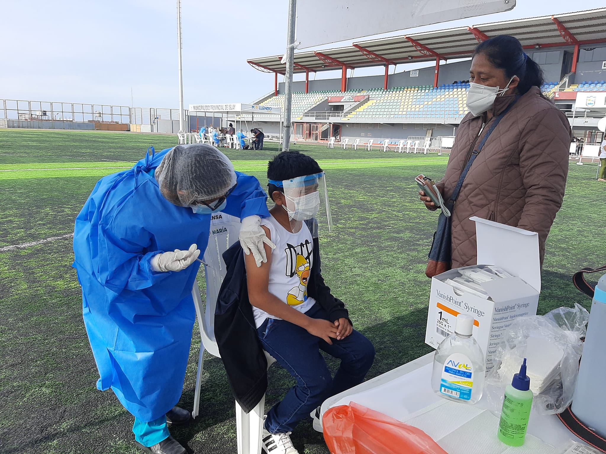Arequipa: vacunarán contra la covid-19 a todos los niños entre 5 a 11 años sin roles