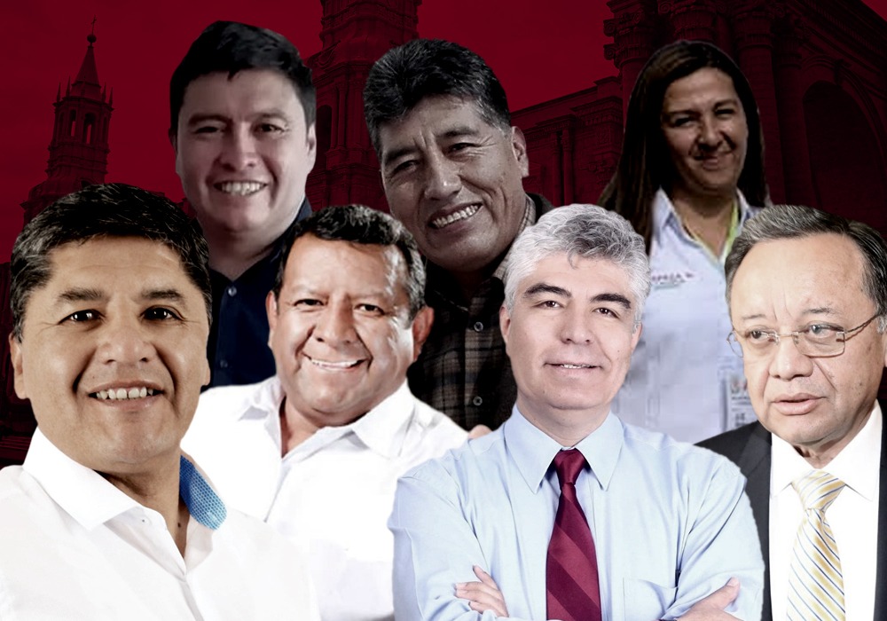 Elecciones 2022: estos serían los candidatos al GORE Arequipa y Municipio Provincial