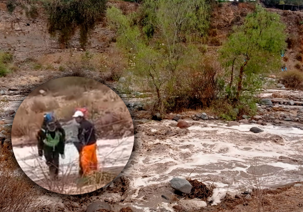 Lluvias en distritos de Arequipa comienzan a provocar alarma (VIDEO)